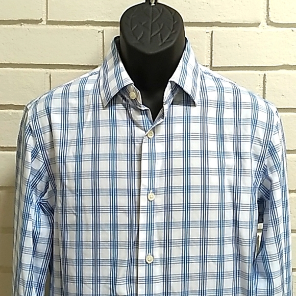 Banana Republic Slim Fit Long Sleeve Button Down Shirt. Size Small NWOT - Picture 2 of 8